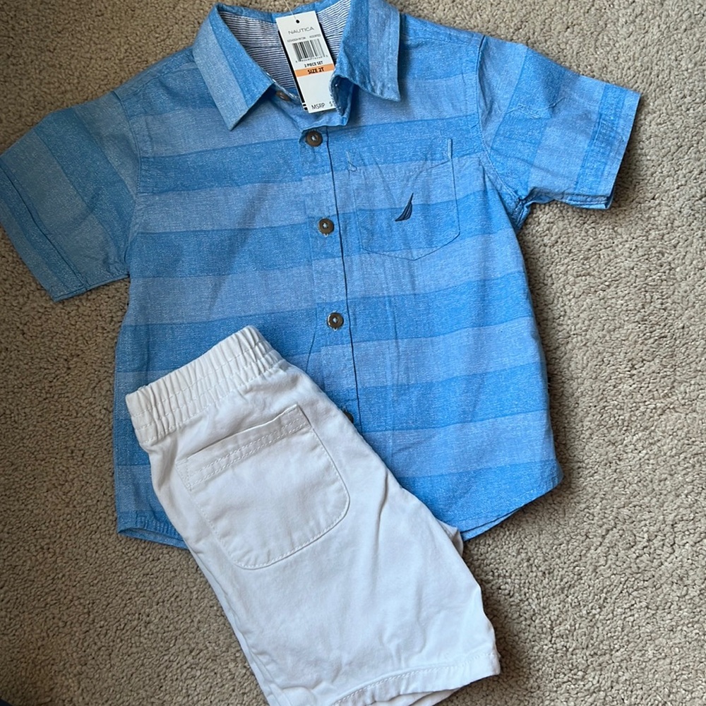 Toddler Button Down Set